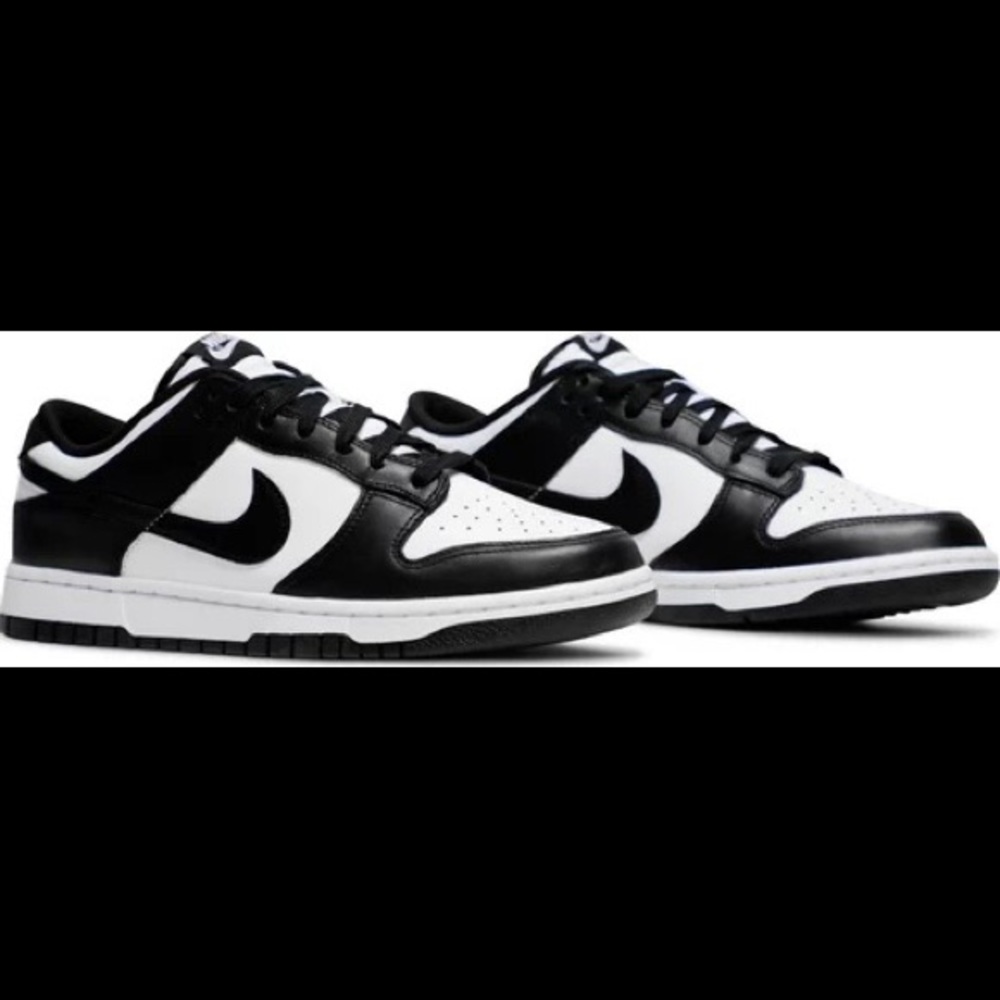 Nike Dunk Low Black White Size 7.5